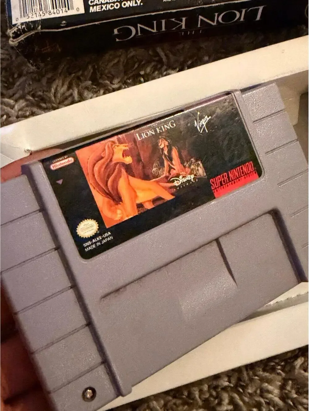 The Lion King for Super Nintendo